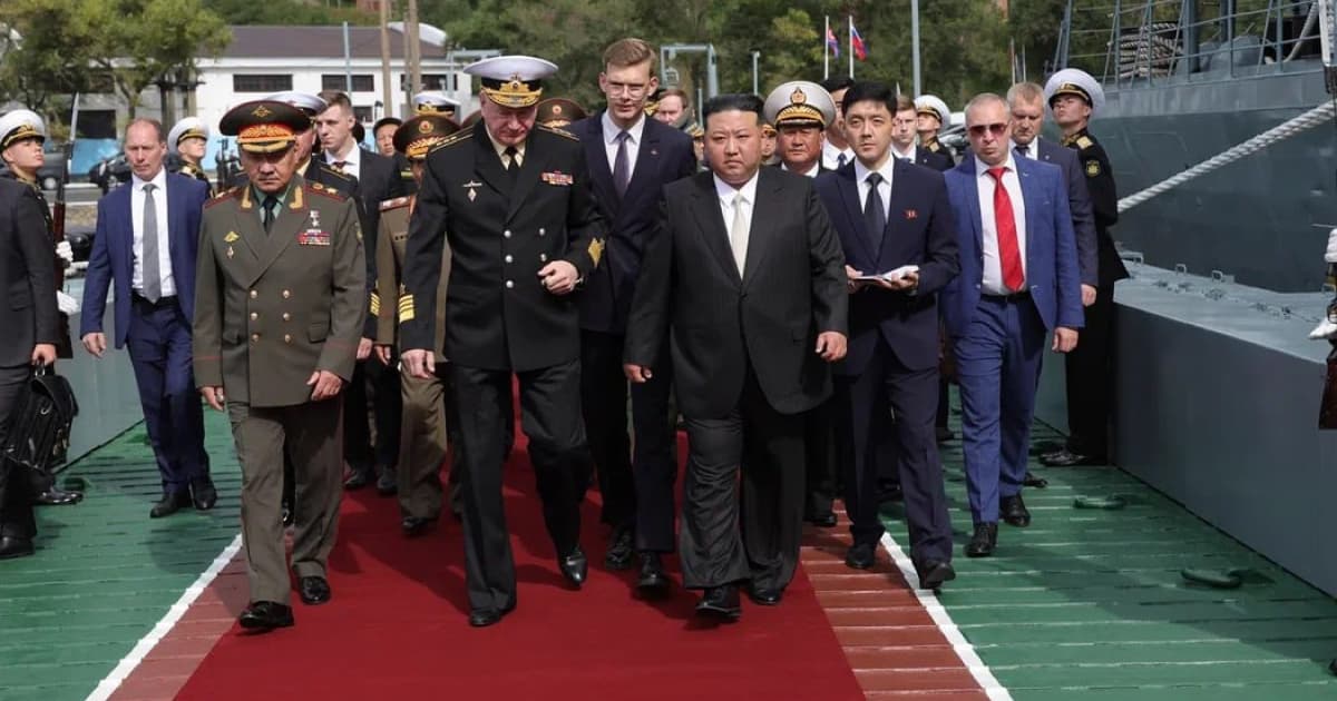 Kim Jong Un arrives in Vladivostok, Russia