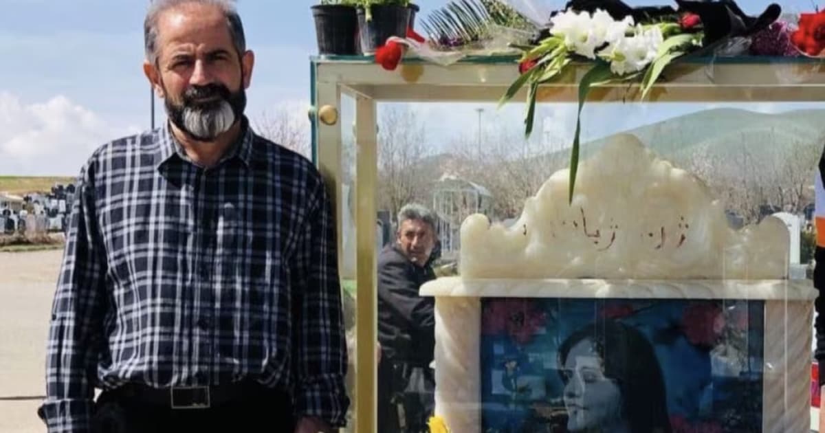 The father of the late Mahsa Amini, whose death sparked mass protests in Iran, was detained on the anniversary of his daughter's death