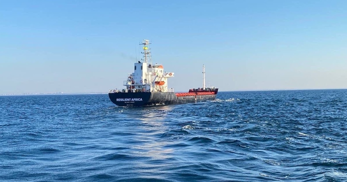 З порту «Чорноморськ» вийшло судно «RESILIENT AFRICA»