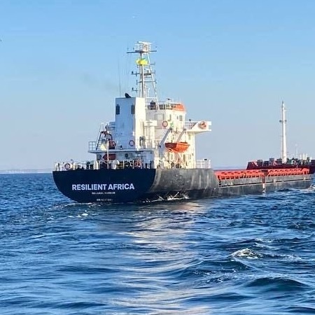 З порту «Чорноморськ» вийшло судно «RESILIENT AFRICA»