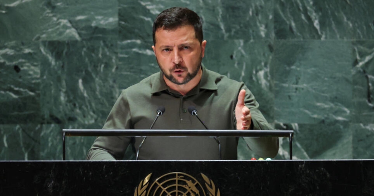 If we are united, we can ensure a just peace for all - Zelenskyy at the UN General Assembly