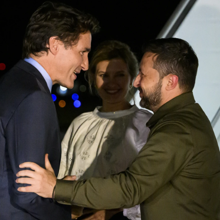 Президент Зеленський прибув з неоголошеним візитом до Канади