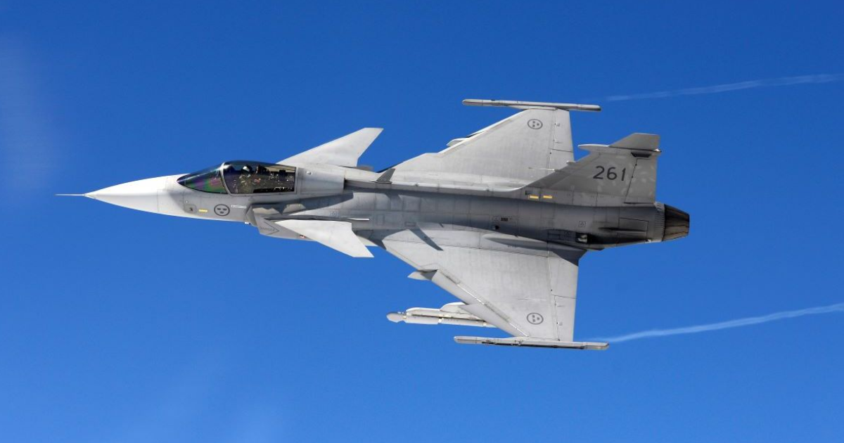 Чехія планує навчати українських пілотів на винищувачах Gripen на своїй території