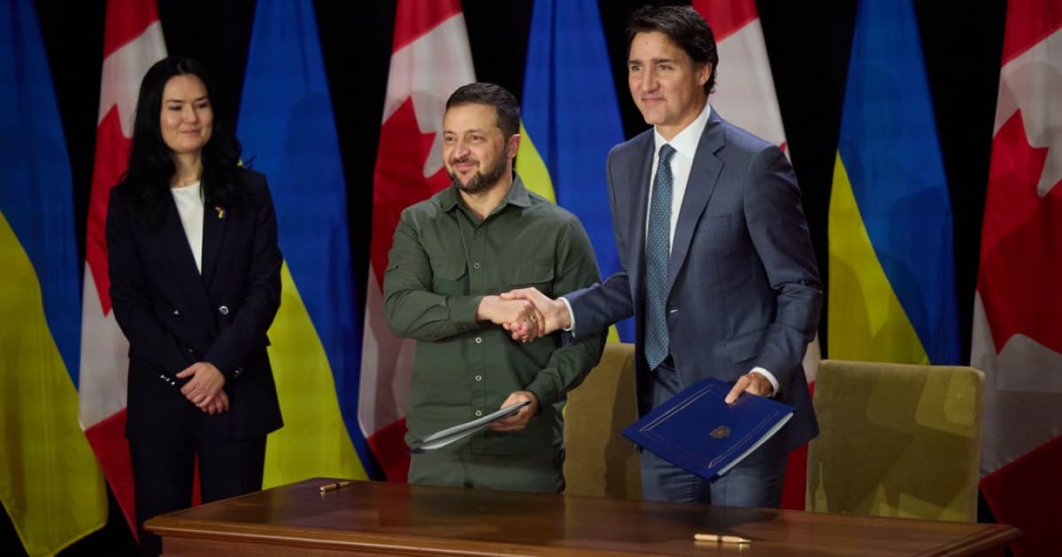 Ukraine and Canada sign an updated Free Trade Agreement and a memorandum of understanding on cooperation in the construction of hydroelectric power plants in Ukraine