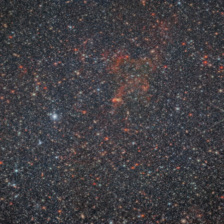 Телескоп «Джеймс Вебб» зафіксував неправильну галактику NGC 6822