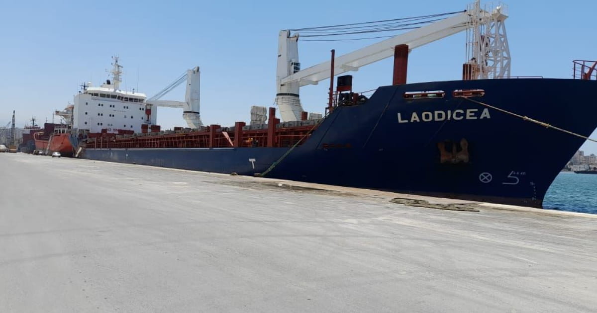 У Лівані затримали сирійське судно з краденим з України зерном