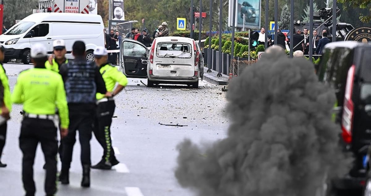 A terrorist attack occurred near the Ministry of Internal Affairs building in Türkiye