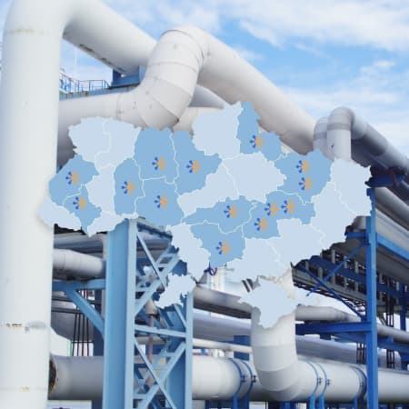 Нафтогаз отримав ліцензії на розподіл газу ще в шести областях