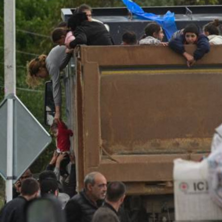 100 617 вимушено переміщених осіб переїхали з Нагірного Карабаху до Вірменії