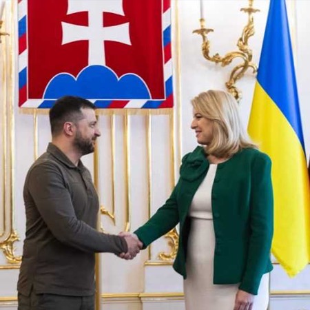 Президентка Словаччини заявила, що країна повинна продовжувати надавати Україні військову допомогу
