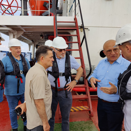 У Туреччині спільна інспекційна група оглянула суховантажне судно RAZONI із українською кукурудзою