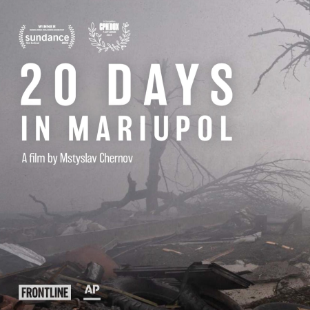 The film "20 Days in Mariupol" by Mstyslav Chernov has won the BAFTA Award for Best Documentary