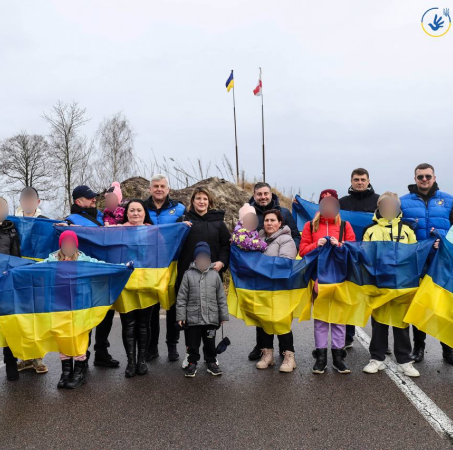 Ukraine returns 11 children from Russia and occupied territories