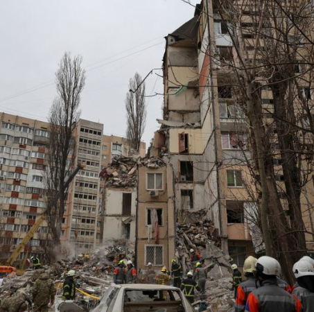 12 people killed, including five children, in a Russian attack on Odesa on the night of March 2