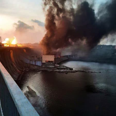The Russians launch a missile attack on the Dnipro Hydroelectric Power Plant in the Zaporizhzhia region. What do we know?