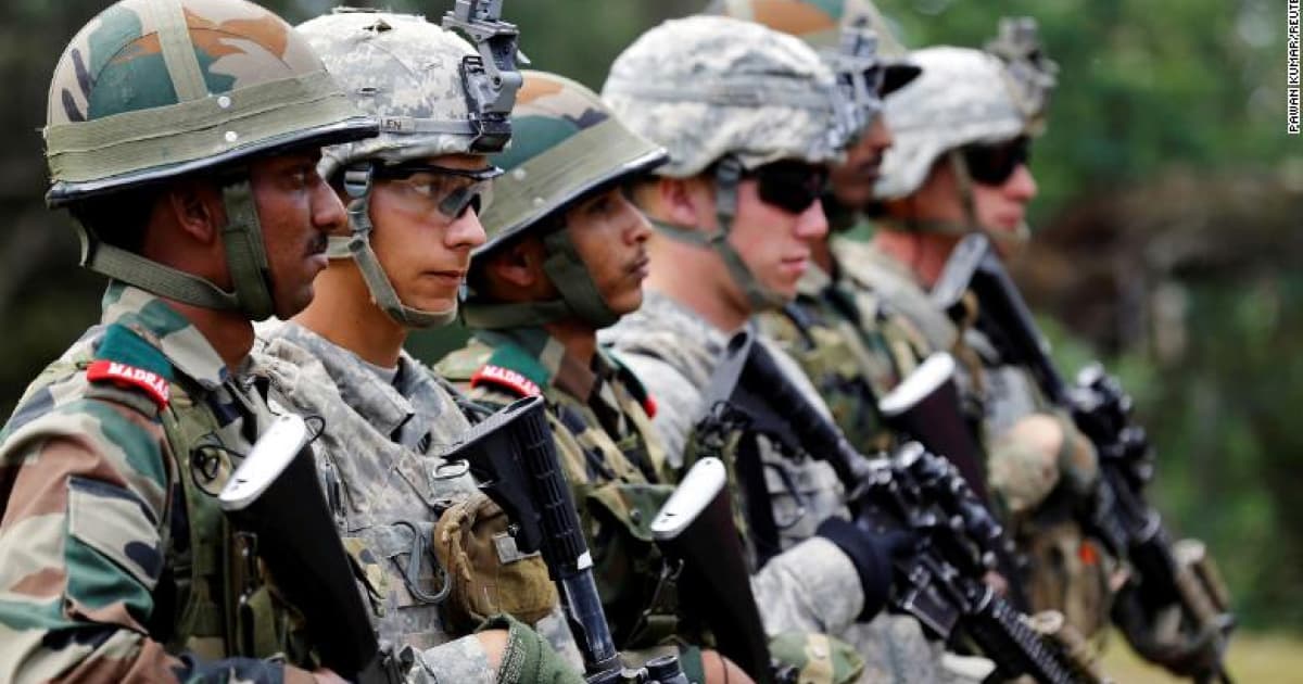 США та Індія проведуть військові навчання поблизу спірного кордону Індії з Китаєм