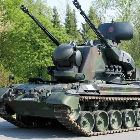 Німеччина надасть Україні ще 4 зенітні самохідні установки «Gepard»