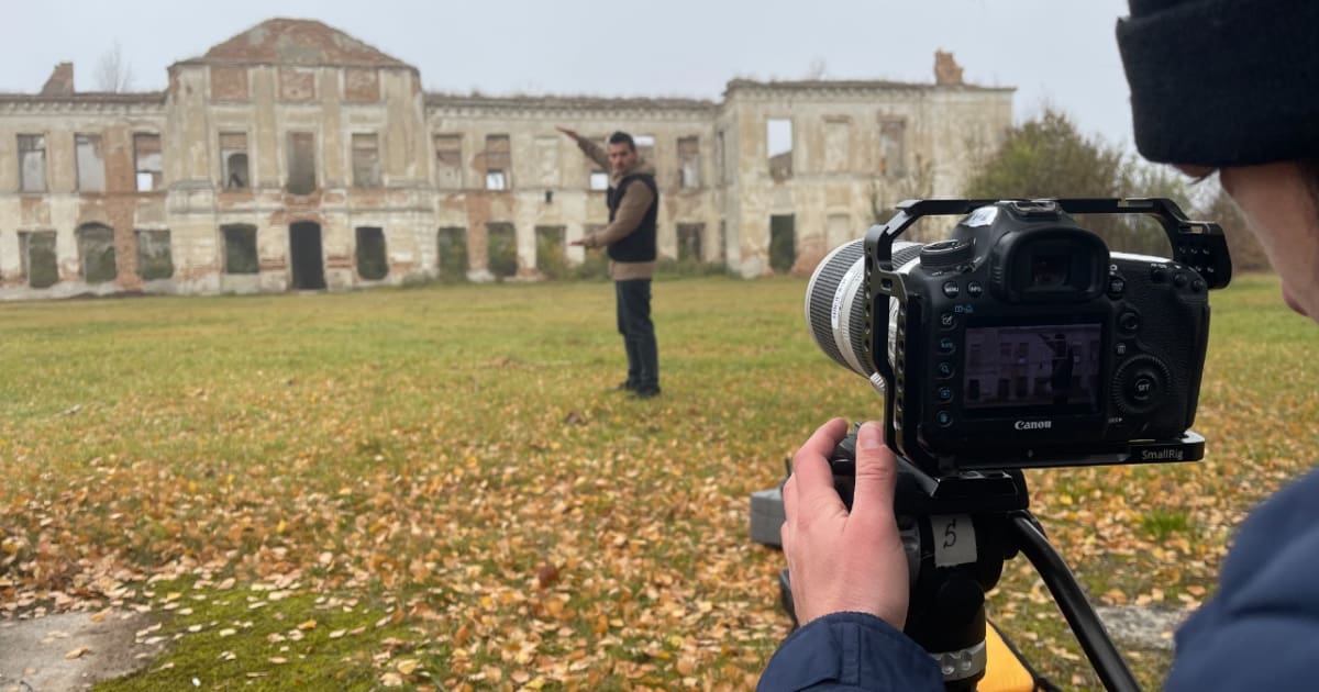 В Україні зняли документальний мінісеріал про зруйновані палаци, які відтворили за допомогою 3D-графіки