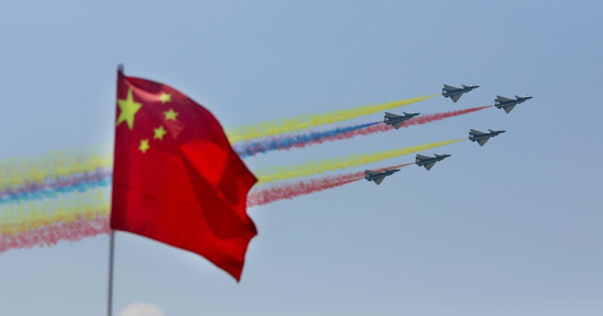 П’ять китайських літаків перетнули середню лінію Тайванської протоки