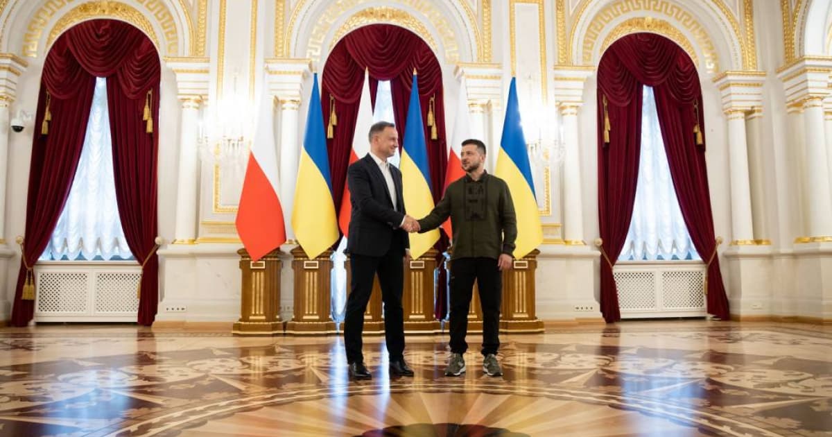 Зеленський та Дуда обговорили комплекс питань двосторонніх відносин України та Польщі
