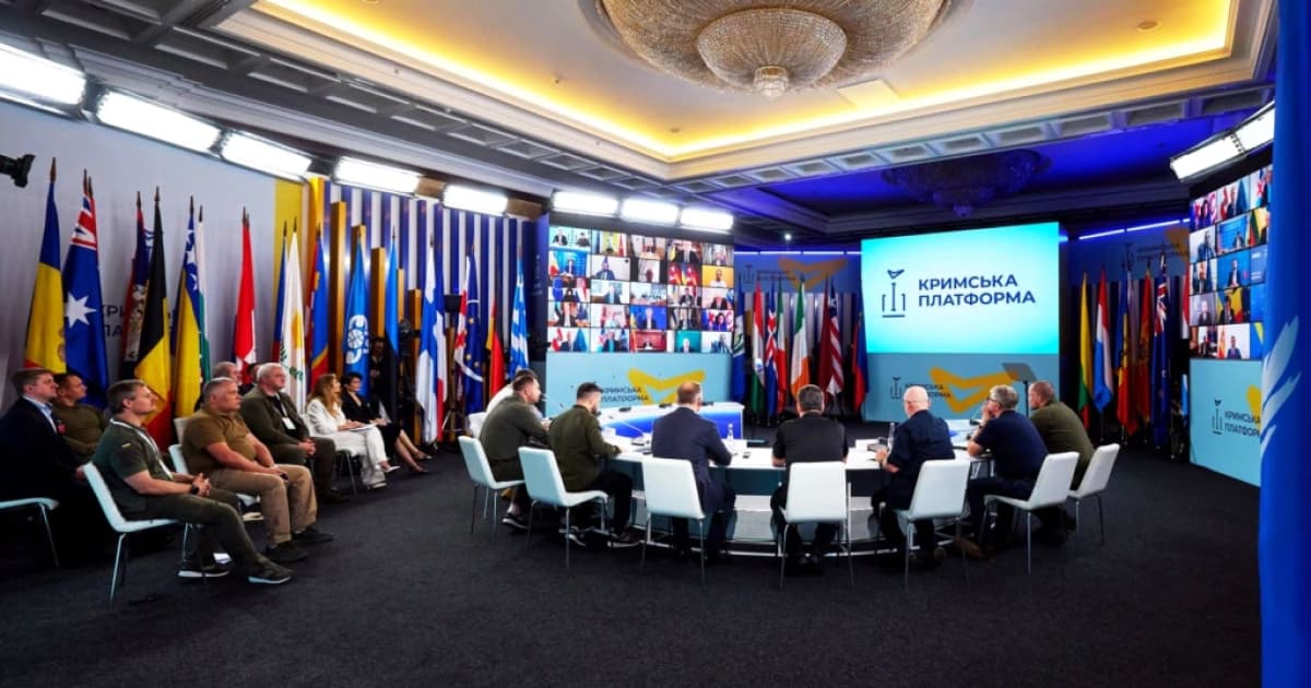 У другому міжнародному саміті «Кримська платформа» взяли участь 59 країн та організацій