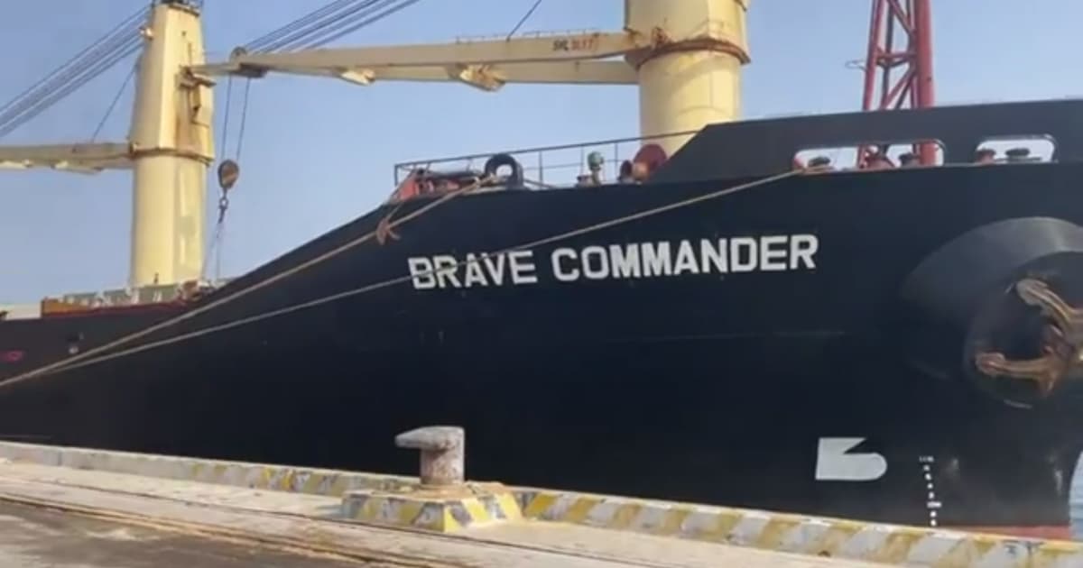 Українське судно із зерном вперше з лютого прибуло до Африки