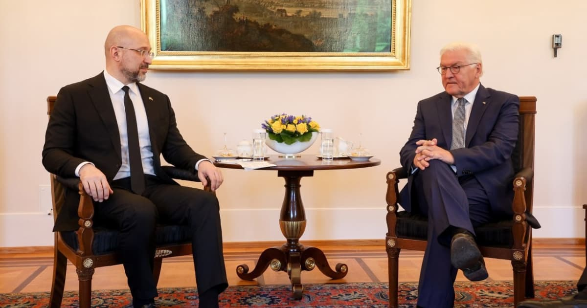 Денис Шмигаль зустрівся із Президентом Німеччини Франком Вальтером Штайнмаєром