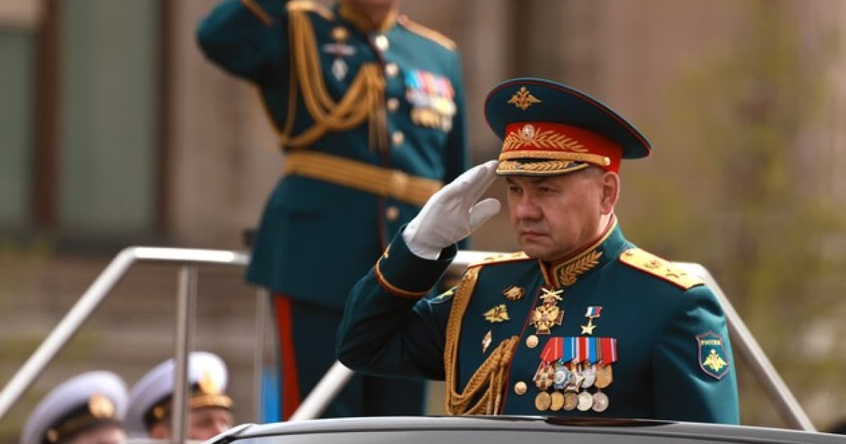 Russian Defence Minister Sergei Shoigu is now being side-lined within the Russian leadership — British intelligence