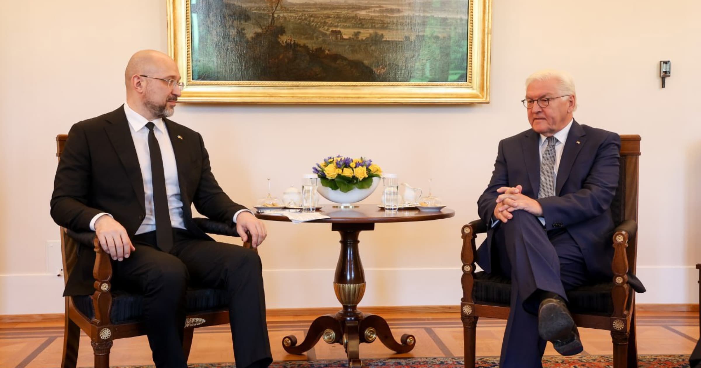 Prime Minister Denys Shmyhal met with Federal President Frank-Walter Steinmeier