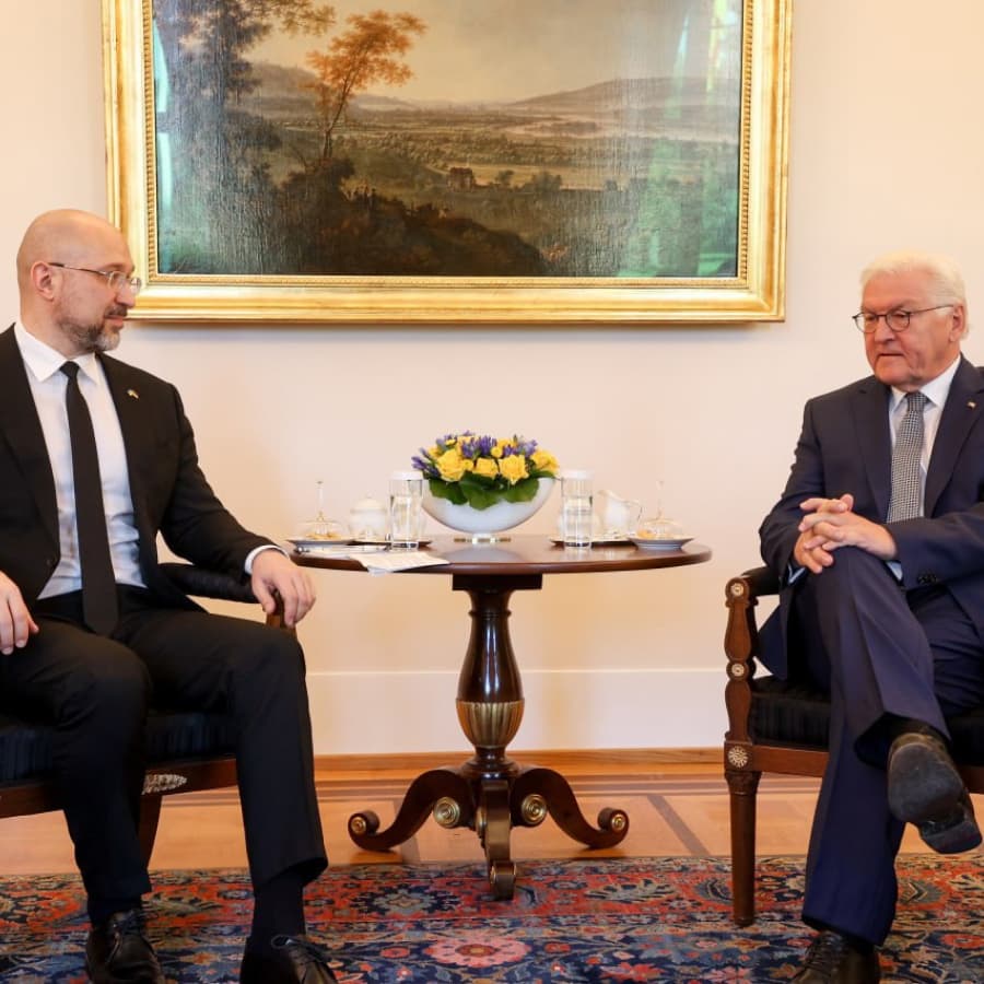 Prime Minister Denys Shmyhal met with Federal President Frank-Walter Steinmeier