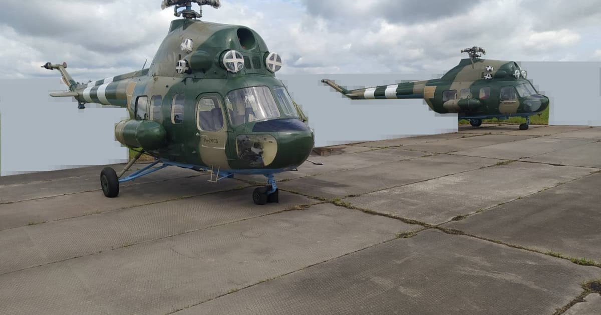 Latvia handed Ukraine 4 rotorcraft