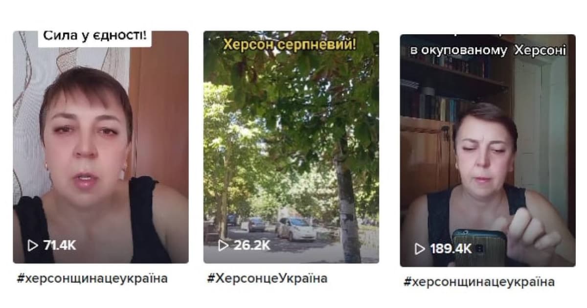 In temporarily occupied Kherson, Russians kidnapped blogger and kindergarten teacher Olena Naumova