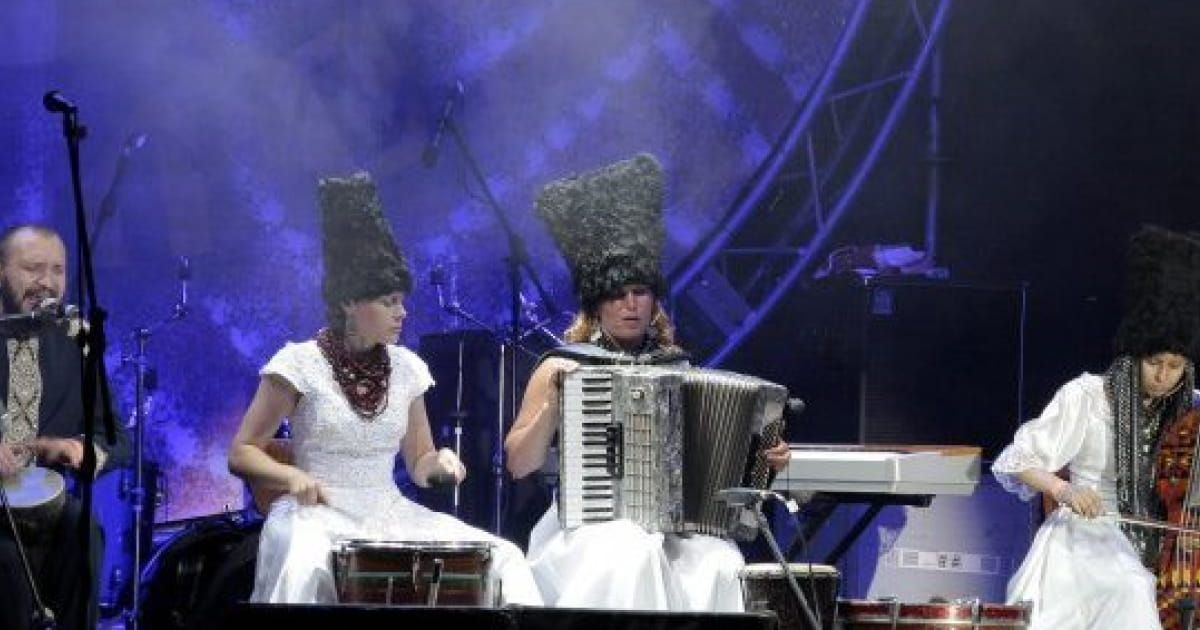 The Ukrainian band DakhaBrakha will perform in the capitals of Lithuania, Latvia, and Estonia