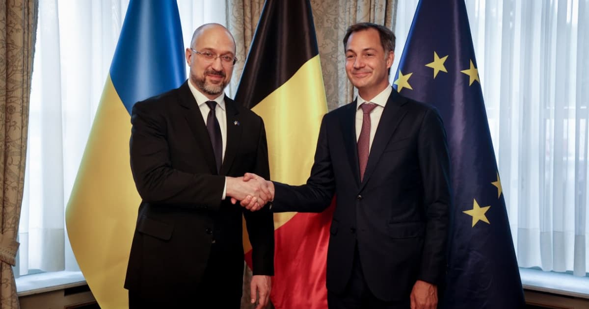 The Prime Minister of Ukraine met with the Prime Minister of Belgium Alexander de Croo
