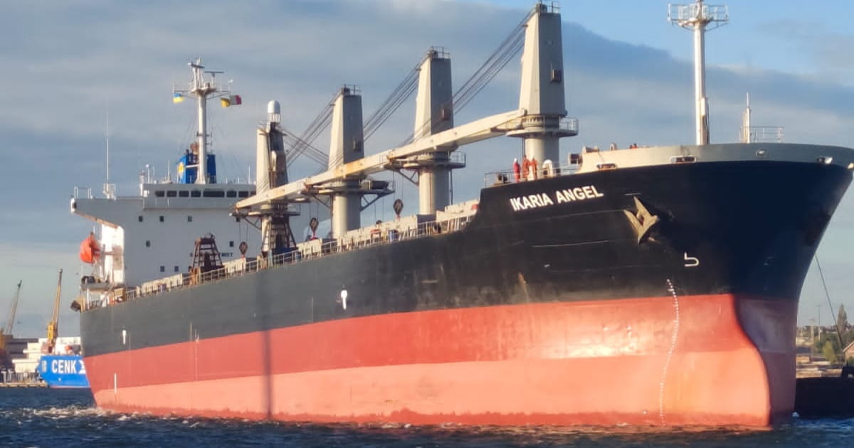 The third ship for loading grain for Africa arrived in Ukraine
