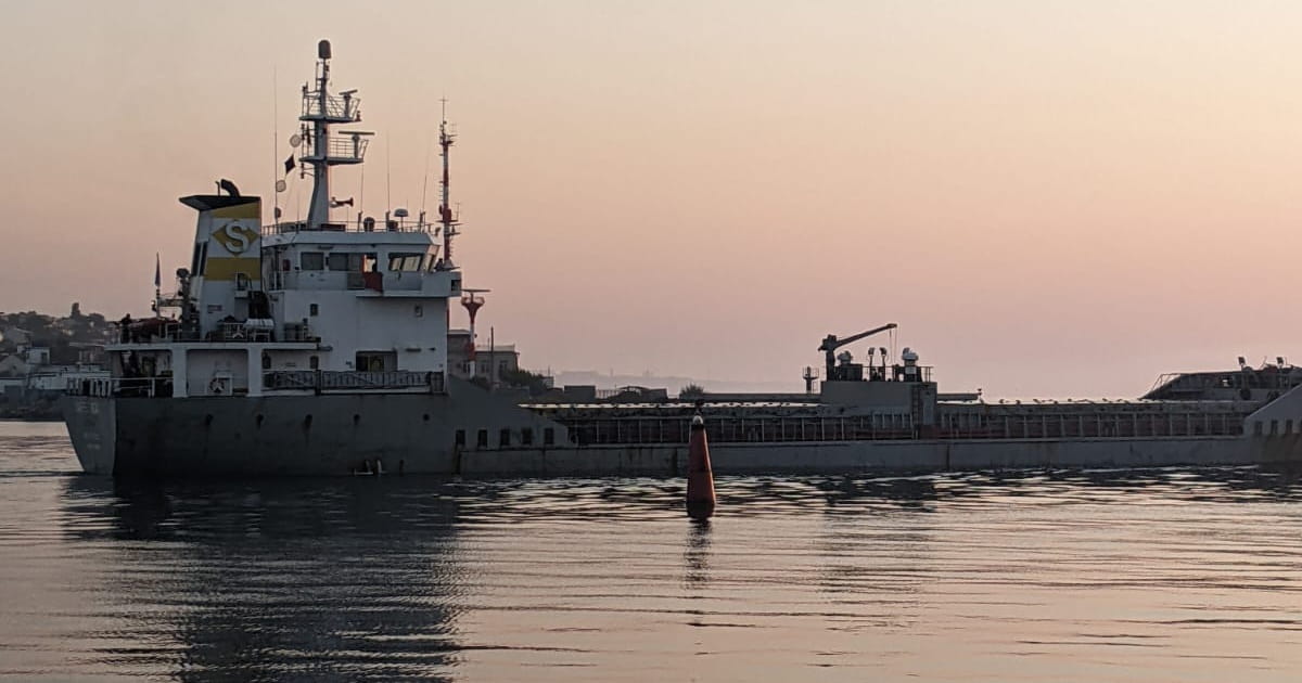 14 вересня з українських портів вийшли ще 5 суден із агропродукцією