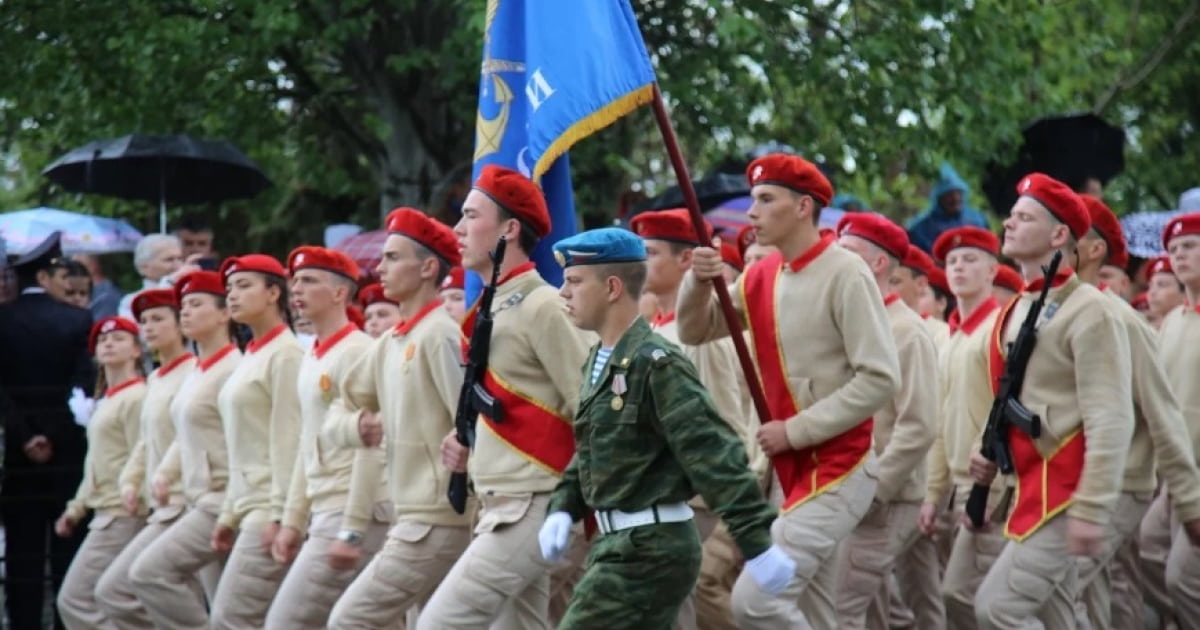 The Russians have strengthened the so-called "patriotic education" for schoolchildren in the temporarily occupied Crimea