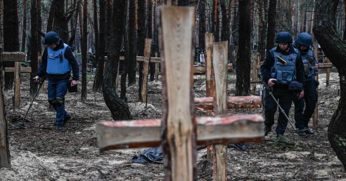На деокупованих територіях Харківщини знайшли 50 тіл загиблих цивільних