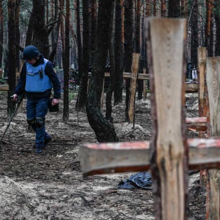 50 bodies of dead civilians were found in the de-occupied territories of the Kharkiv region