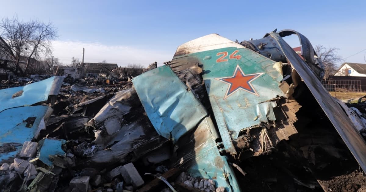 Армія РФ втратила щонайменше чотири бойові літаки, намагаючись допомогти своїм наземним силам під час контранступу України