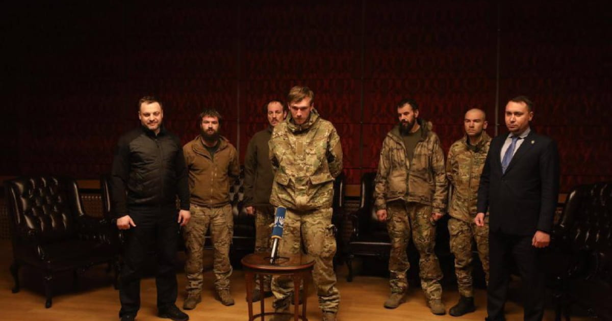 108 Azovstal defenders have been released from captivity