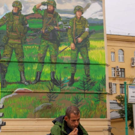 In Russia, refusing to participate in hostilities is punishable by up to 10 years in prison
