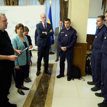 На Харківщині працюватиме група експертів Національної жандармерії Франції