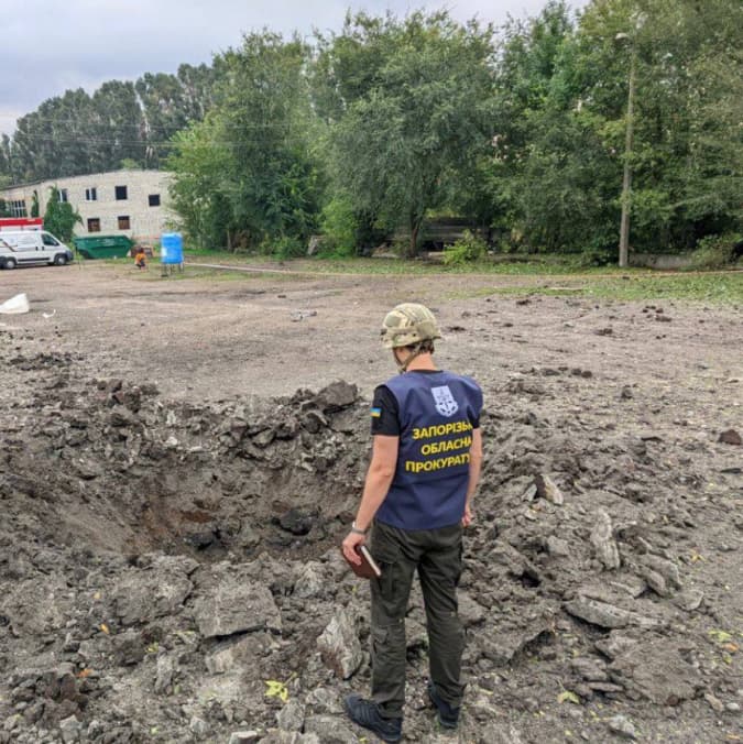 The Russians launched a missile attack on a civilian humanitarian convoy on the way out of Zaporizhzhia — at least 25 people were killed, and 28 were injured