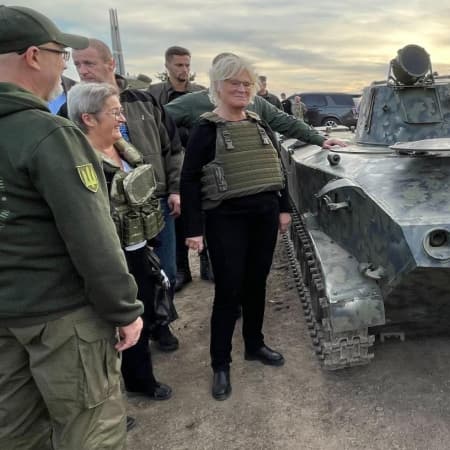 Міністерка оборони Німеччини Крістін Ламбрехт відвідала Одещину з неофіційним візитом