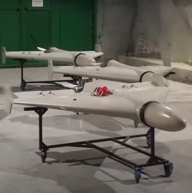 The Armed Forces of Ukraine destroyed nine Iranian kamikaze drones "Shahed-136" in the south, reported Ukrainian Air Forces