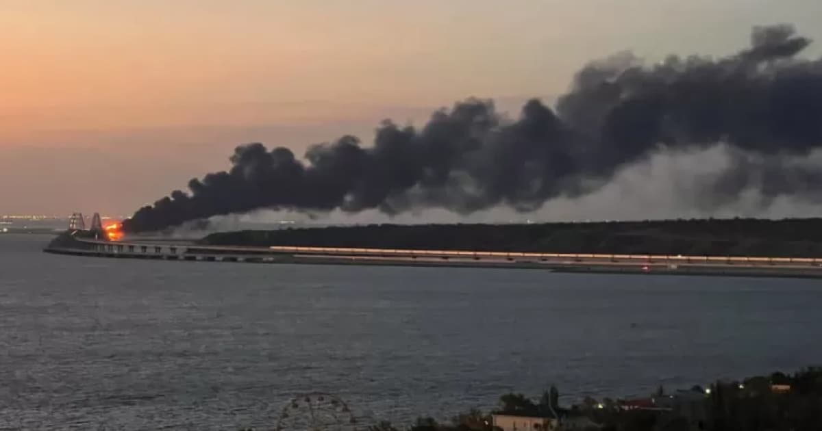 У РФ підрахували, що збитки внаслідок вибуху на Кримському мосту ймовірно становлять 200−500 млн рублів