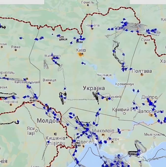 Головнокомандувач ЗСУ опублікував схему російських обстрілів України за 10 жовтня