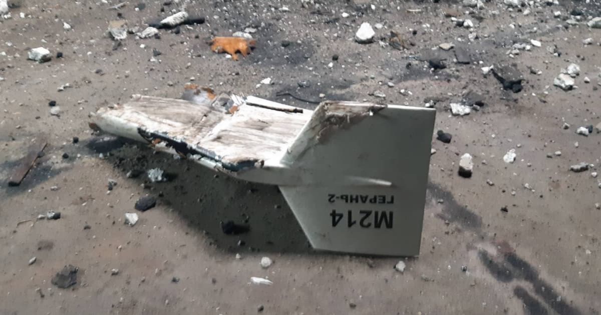 На півдні України ЗСУ збили шість дронів-камікадзе «Shahed-136»
