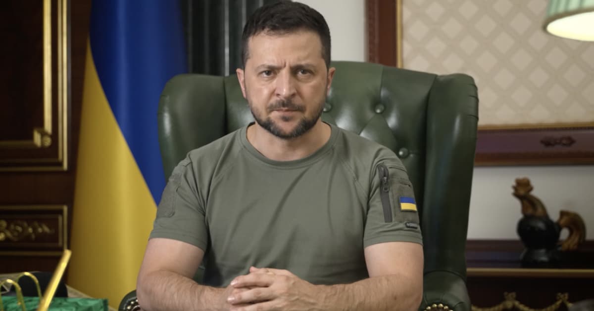 Zelenskyy: Olenivka is, in fact, a concentration camp where Ukrainian prisoners are kept